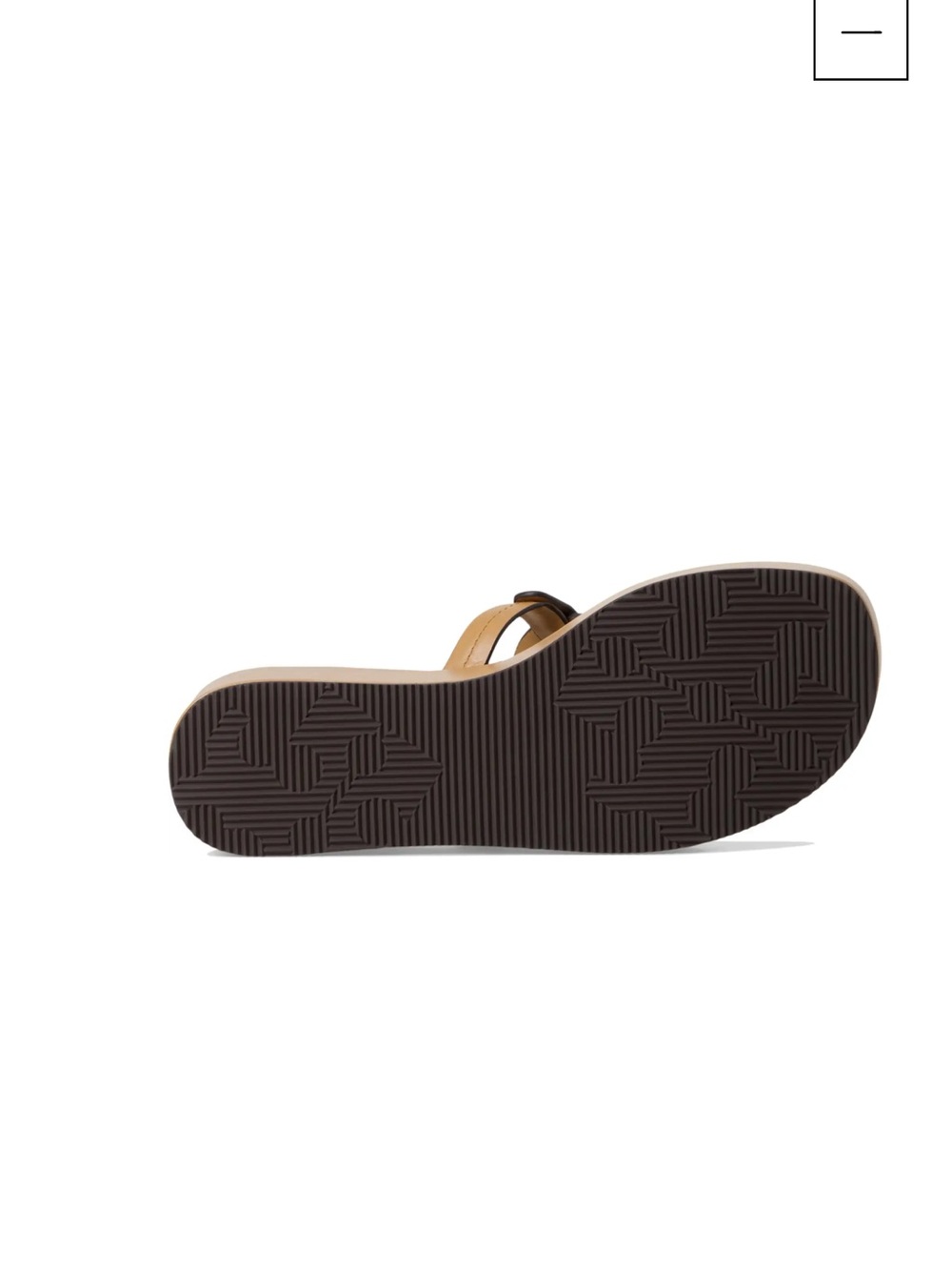 New Tory Burch Miller Leather Wedge Sandals in Walnut size 10 - Picture 7 of 11